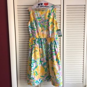 Never worn Lily Pulitzer Dress with pockets!